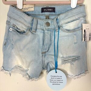 DL1961 new girls 4t denim Lucy shorts